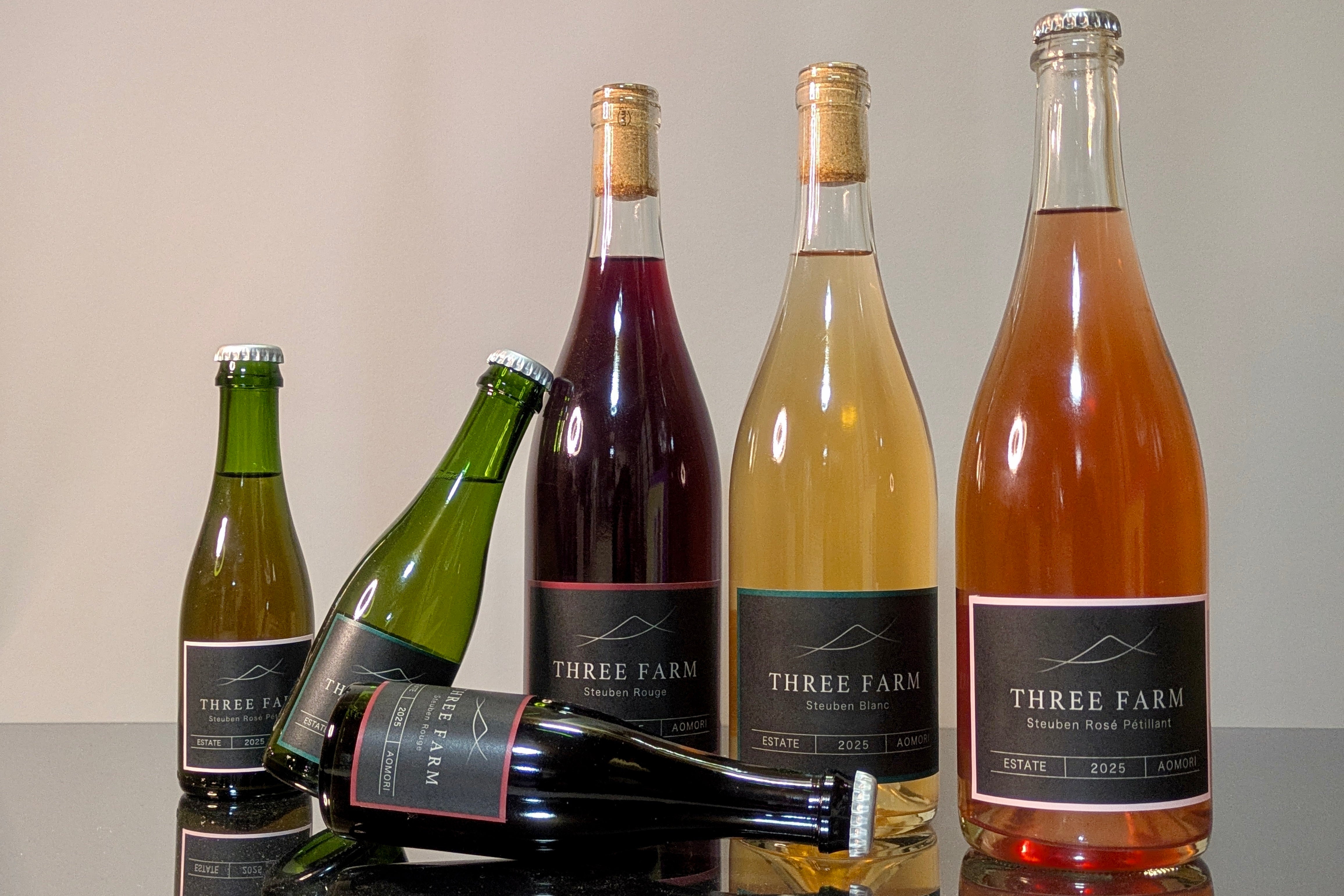 THREE FARM | 自社栽培ぶどうのワイン・ノンアルコールドリンク